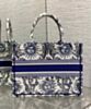 Dior Medium Dior Book Tote Blue 4