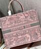 Dior Large Dior Book Tote Pink 7