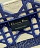 Dior Medium Dior Book Tote Dark Blue 10