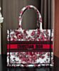 Dior Small Dior Book Tote Red 2