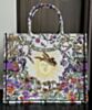 Dior Large Dior Book Tote Purple 4