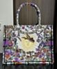 Dior Medium Dior Book Tote Purple 4