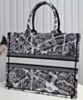 Dior Large Dior Book Tote Black 5