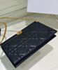 Dior Caro Colle Noire Clutch With Chain 5