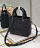 Dior Medium Lady Dior Bag Black 5