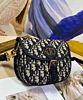 Dior Small Dior Bobby Handbag Dark Blue