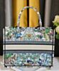 Dior Medium Dior Book Tote Green 5