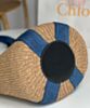 Chloe Large Woody Basket Blue 5