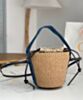 Chloe Small Woody Basket Blue 2