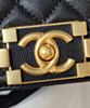 Chanel Boy Chanel Handbag With Handle A94805 Black 6