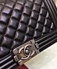 Chanel Lambskin Boy Bag A67086 Black