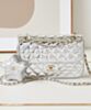 Chanel Flap Bag & Star Coin Purse AS4648 Silver 2