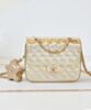 Chanel Backpack & Star Coin Purse AS4649 Golden 2