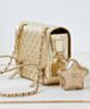 Chanel Backpack & Star Coin Purse AS4649 Golden 6