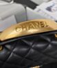 Chanel Mini Flap Bag With Top Handle AS2431 Black 6