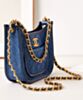 Chanel Hobo Handbag AS4666 Blue 2