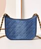 Chanel Hobo Handbag AS4666 Blue 4