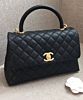 Chanel Flap Bag With Top Handle A92991 Black