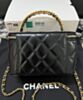 Chanel Chain Makeup Bag AP3012 Black 5