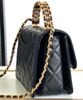 Chanel Mini Flap Bag With Top Handle AS3886 Black 2