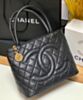 Chanel Medallion Tote Bag A25188 Black 2