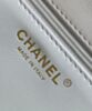 Chanel Small Flap Bag With Top Handle AS4679 White 10