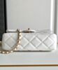 Chanel Small Flap Bag With Top Handle AS4679 White 5