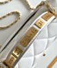 Chanel Small Flap Bag With Top Handle AS4679 White 7