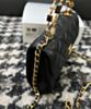 Chanel Flap Phone Holder With Chain AP2946 Black 6