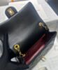 Chanel Small Flap Bag With Top Handle AS4151 Black 7