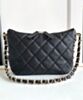 Chanel Small Hobo Bag AS4320 Black 4