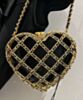 Chanel Heart Minaudiere AS4027 Black 4