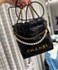 Chanel 22 Mini Handbag Black 3