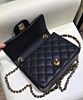 Chanel Mini Classic Boy Flap Bag A01115 Black