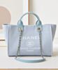 Chanel Shopping Bag AS3351 Blue 2