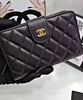 Chanel Caviar Quilted Zip Pocket Wallet Black