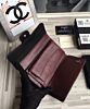 Chanel Lambskin Quilted Large Flap Wallet Black