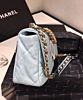 Chanel 19 Flap Bag AS1160 Light Blue