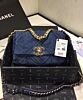 Chanel 19 Flap Bag AS1160 Blue