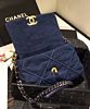 Chanel 19 Flap Bag AS1160 Blue