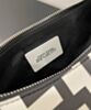 Fendi Fendigraphy Small Two-tone printed leather Fendi Roma Capsule Bag 8BR798 Black 10