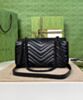 Gucci GG Marmont Small Shoulder Bag Black 6