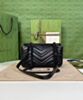 Gucci GG Marmont Quilted Mini Bag Black 6