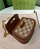 Gucci Bamboo 1947 Mini Top Handle Bag 735116 Coffee 9