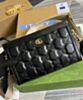 Gucci Matelasse Leather Shoulder Bag 702200 Black 3