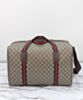 Gucci Large Duffle Bag With Web 758664 Dark Coffee 2