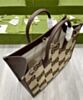 Gucci Tote bag with jumbo GG 678839 Dark Coffee 7