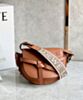 Loewe Mini Gate Dual Bag In Soft Calfskin And Jacquard 2