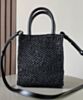 Loewe Standard A5 Tote Bag In Raffia 4