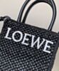 Loewe Standard A5 Tote Bag In Raffia 6